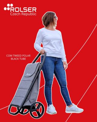 🎒🩶 Tahle kráska na kolečkách Com Tweed Polar Black Tube od Rolseru mění pravidla hry. Stylová, funkční a s nadčasovým...